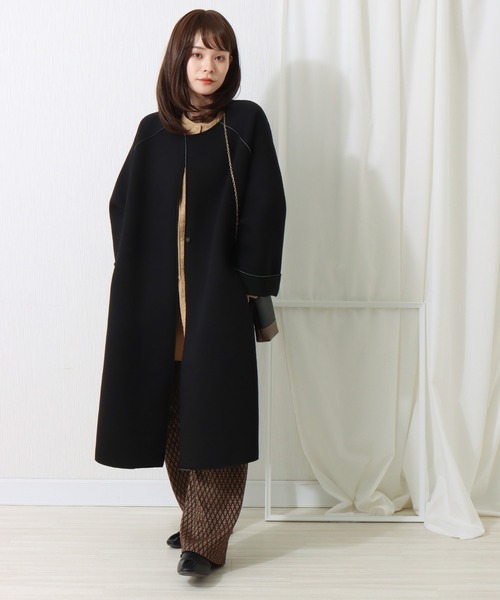 libelle more（リベル モア）の「ボンディングノーカラーコート（ノー