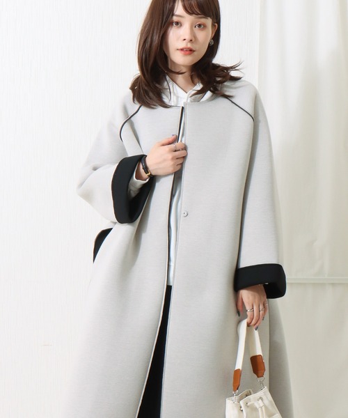 libelle more（リベル モア）の「ボンディングノーカラーコート（ノー