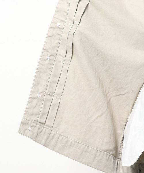 Samansa Mos2 blue（サマンサモスモスブルー）の「ECO DENIM ジャケット（デニムジャケット・レディース・ベージュ/ネイビー/グレー・ﾌﾘ-）」の4枚目の写真