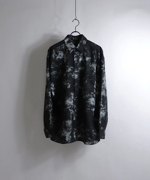 Confirm（コンファーム）の「Confirm / コンファーム LSビッグシルエット総柄シャツ（シャツ/ブラウス・メンズ・ホワイト/ブラック系その他/ブラック/ブラウン・M/L）」の9枚目の写真