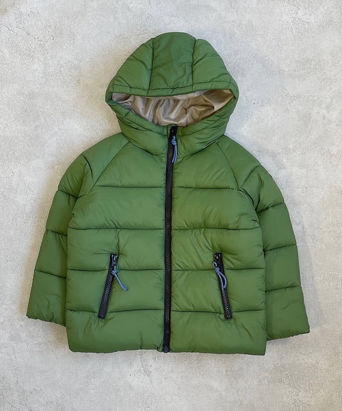 BIG FIELD（ビッグフィールド）の「アトラスマウンテンジャケット（80～150cm）（ダウンジャケット/コート・キッズ・ブラック/ベージュ/ブラウン/レッド/グリーン・90/100/110/120/80/130/95/140/150）」の13枚目の写真