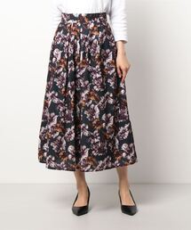 Te chichi CLASSIC | フラワープリントタックフレアスカート(スカート)