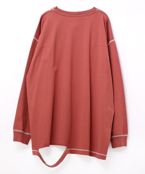 RNA(アールエヌエー)の「M1737 スラッシュガレージロゴTEE(Tシャツ/カットソー・レディース・ブラック/エンジ/ブルー・MEDIUM)」の8枚目の写真