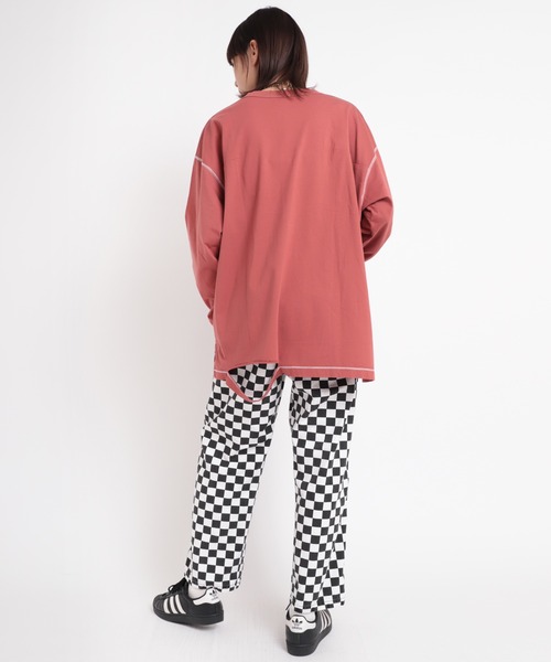 RNA(アールエヌエー)の「M1737 スラッシュガレージロゴTEE(Tシャツ/カットソー・レディース・ブラック/エンジ/ブルー・MEDIUM)」の16枚目の写真