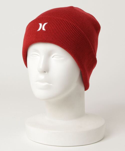 Hurley (ハーレー)の「M ICON CUFF BEANIE / ロゴニットキャップ ビーニー(ニットキャップ/ビーニー・メンズ・ブラック/ネイビー/バーガンディー/カーキブラウン・FREE)」の4枚目の写真