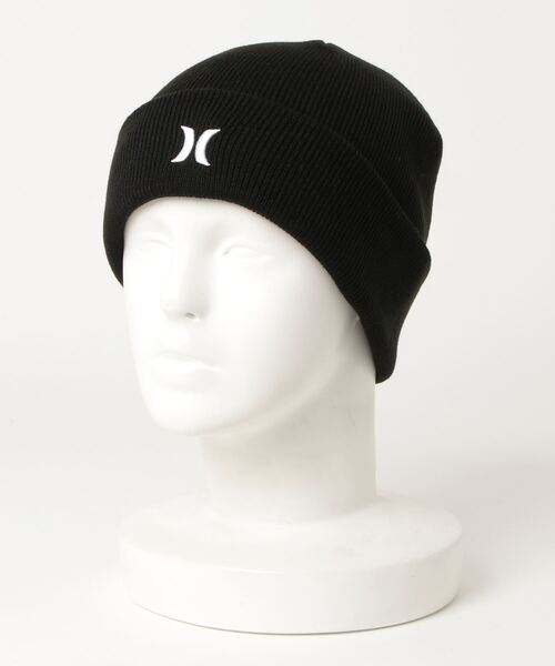 Hurley (ハーレー)の「M ICON CUFF BEANIE / ロゴニットキャップ ビーニー(ニットキャップ/ビーニー・メンズ・ブラック/ネイビー/バーガンディー/カーキブラウン・FREE)」の2枚目の写真