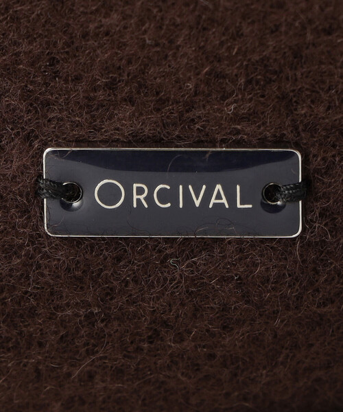 ORCIVAL（オーシバル）の「ORCIVAL | クーマラム ニットベレー（ハンチング/ベレー帽・レディース・ダークブラウン/グレイッシュベージュ/ネイビー・FREE）」の15枚目の写真