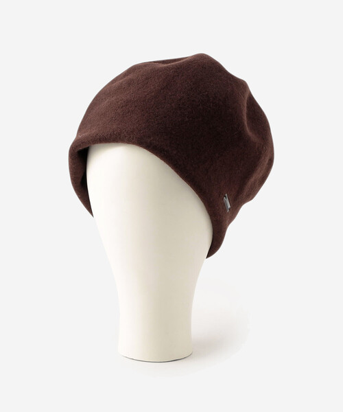 ORCIVAL（オーシバル）の「ORCIVAL | クーマラム ニットベレー（ハンチング/ベレー帽・レディース・ダークブラウン/グレイッシュベージュ/ネイビー・FREE）」の17枚目の写真