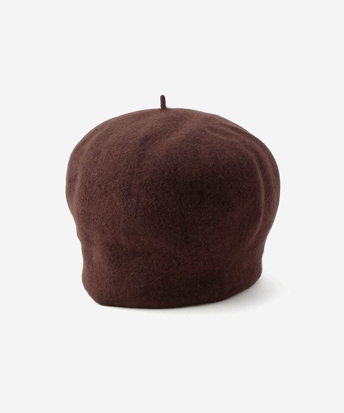 ORCIVAL（オーシバル）の「ORCIVAL | クーマラム ニットベレー（ハンチング/ベレー帽・レディース・ダークブラウン/グレイッシュベージュ/ネイビー・FREE）」の7枚目の写真