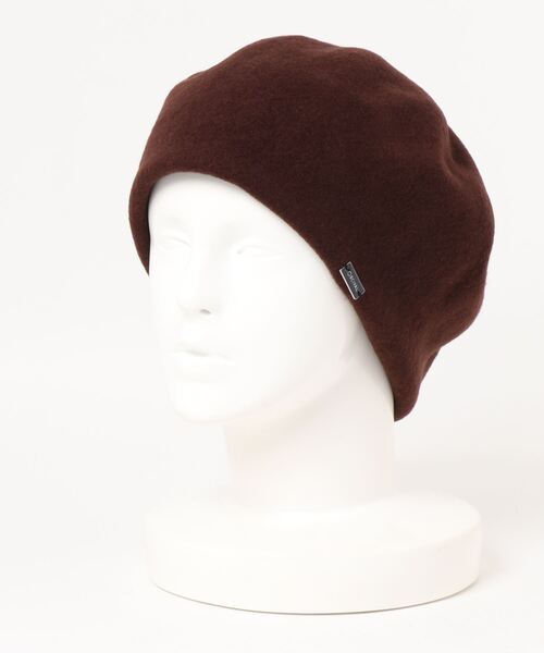 ORCIVAL（オーシバル）の「ORCIVAL | クーマラム ニットベレー（ハンチング/ベレー帽・レディース・ダークブラウン/グレイッシュベージュ/ネイビー・FREE）」の10枚目の写真