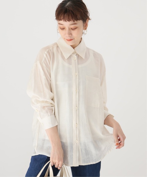 GHOSPELL ブラウス 楽天市場】GHOSPELL ゴスペル シャツ Prue Mixed Button Shirt