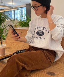 CANAL JEAN | via j(ヴィアジェイ) "NEWROCHELLE"裏起毛トレーナー(スウェット)