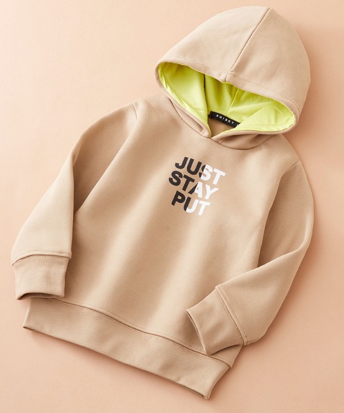 Shisky シスキー 柄プリント プルオーバー パーカー キッズ