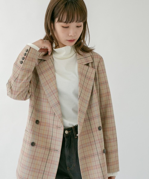 KBF（ケイビーエフ）の「スリットハイネックカットソー（Tシャツ/カットソー・レディース・ブラウン/アイボリー/グリーン系その他・ONE）」の18枚目の写真