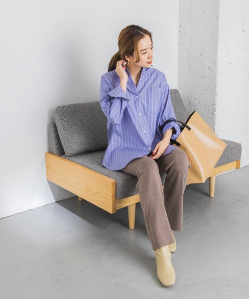 URBAN RESEARCH（アーバンリサーチ）の「ニットパンツ（その他パンツ・レディース・チャコールグレー/グレー系その他・FREE）」の3枚目の写真