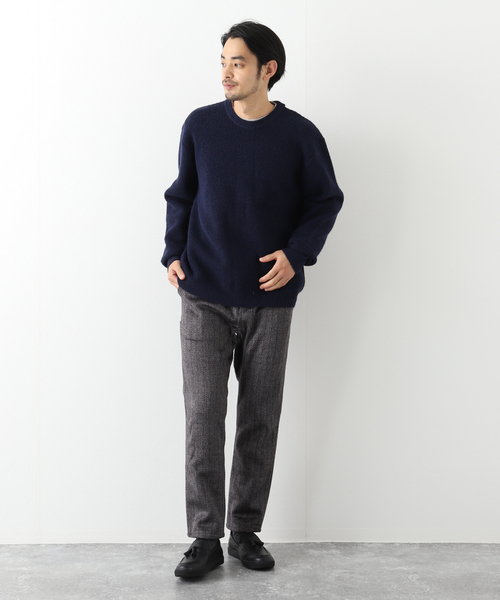 B.C STOCK（ベーセーストック）の「タックガラ クルーニット（ニット/セーター・メンズ・ベージュ/ネイビー/ボルドー・MEDIUM/LARGE）」の20枚目の写真