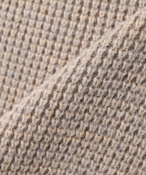 B.C STOCK（ベーセーストック）の「タックガラ クルーニット（ニット/セーター・メンズ・ベージュ/ネイビー/ボルドー・MEDIUM/LARGE）」の10枚目の写真