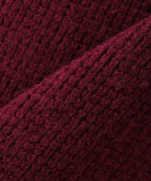 B.C STOCK（ベーセーストック）の「タックガラ クルーニット（ニット/セーター・メンズ・ベージュ/ネイビー/ボルドー・MEDIUM/LARGE）」の8枚目の写真