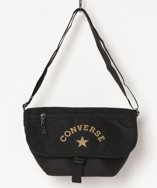 CONVERSE（コンバース）の「CONVERSE（コンバース）CV LOGO PRINT FLAP BAG フラップ ショルダーバッグ