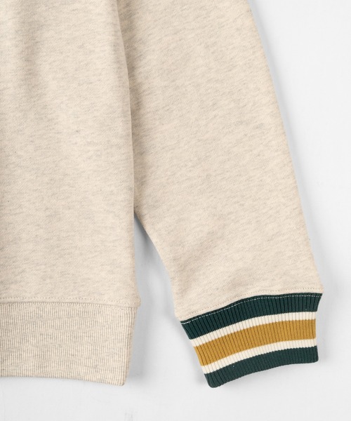 make a ray!(メイク ア レイ!)の「ビッグシルエット リブライン カレッジロゴ スウェット/トレーナー(スウェット・レディース・グレー/ホワイト系その他/グレー系その他/ホワイト系その他2・M/L)」の9枚目の写真