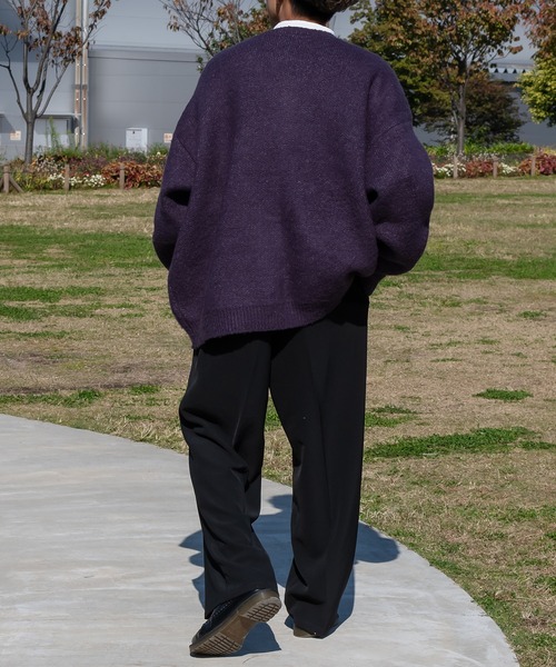 kutir（クティール）の「アソート起毛カーディガン（カーディガン/ボレロ・メンズ・レオパード/オレンジ/イエロー/カーキ/ダークパープル・MEDIUM/LARGE）」の19枚目の写真