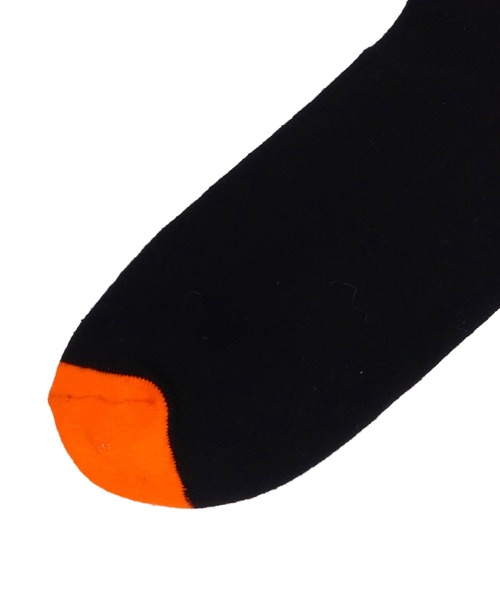 X-girl（エックスガール）の「YIN YANG BUNNY RIB SOCKS（ソックス/靴下・レディース・ホワイト/ブラック・ONE SIZE）」の7枚目の写真