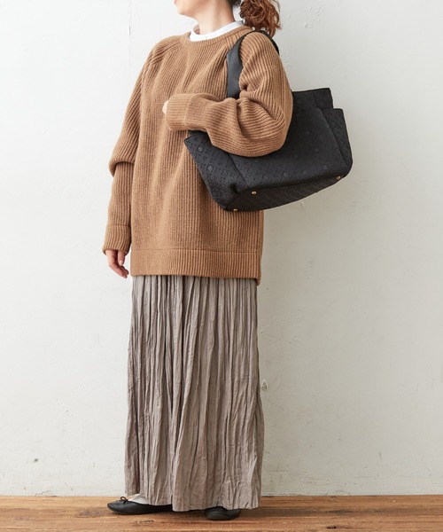 Daily russet（デイリー ラシット）の「モノグラムネオプレントートバッグ（トートバッグ・レディース・ブラック/グレー/オリーブ・FREE）」の5枚目の写真