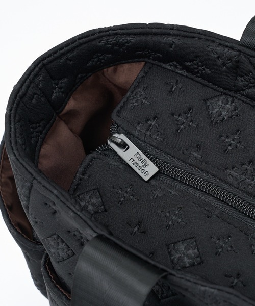 Daily russet（デイリー ラシット）の「モノグラムネオプレントートバッグ（トートバッグ・レディース・ブラック/グレー/オリーブ・FREE）」の7枚目の写真