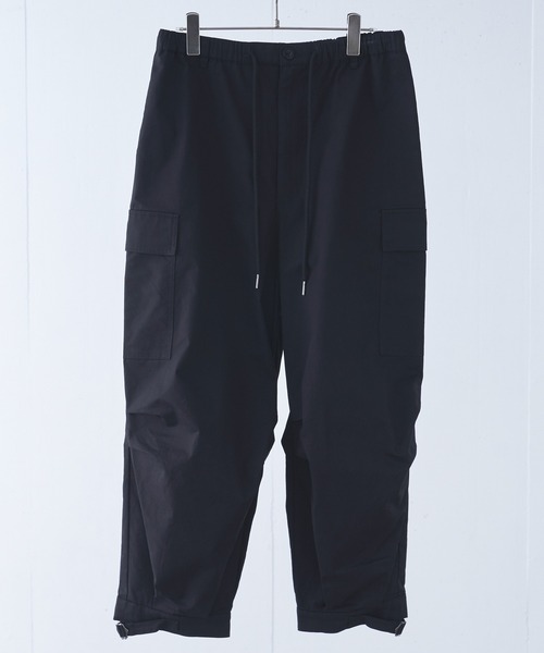 Alpinus（アルピナス）の「Alpinus - side buckle balloon cargo pants / サイドバックルバルーンカーゴパンツ（カーゴパンツ・メンズ・ブラック/グレイッシュベージュ/カーキ・SMALL/MEDIUM）」の6枚目の写真