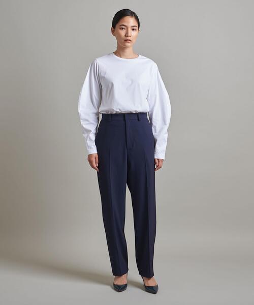 LOEFF ロエフ　テーパード スラックス ネイビー UNITEDARROWS LOEFF ロエフ テーパード スラックス ネイビー UNITEDARROWS - メルカリ