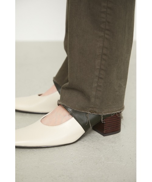 RIM.ARK（リムアーク）の「Slim fit denim（デニムパンツ・レディース・カーキ/ブラック/ホワイト・36/38）」の20枚目の写真