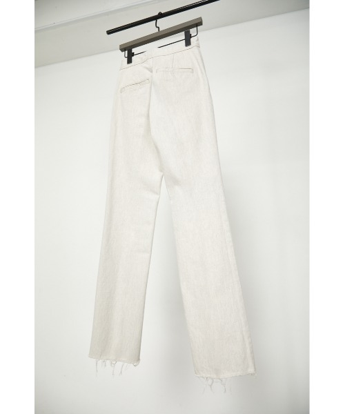 RIM.ARK（リムアーク）の「Slim fit denim（デニムパンツ・レディース・カーキ/ブラック/ホワイト・36/38）」の21枚目の写真