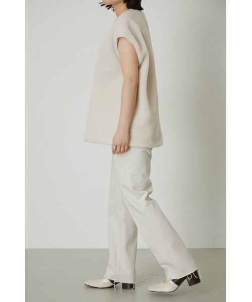 RIM.ARK（リムアーク）の「Slim fit denim（デニムパンツ・レディース・カーキ/ブラック/ホワイト・36/38）」の14枚目の写真