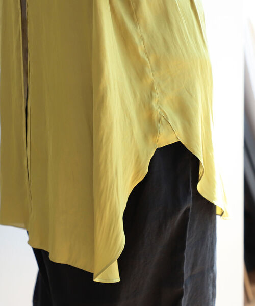 BEAMS BOY（ビームスボーイ）の「BEAMS BOY / サテン ユーロ ヴィンテージ ショートスリーブ シャツ（シャツ/ブラウス・レディース・ライラック/イエロー系その他・ONE SIZE）」の12枚目の写真