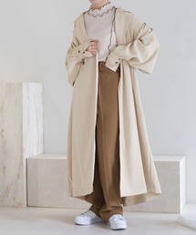 Bab | 袖ボリュームフレアートレンチコート(トレンチコート)