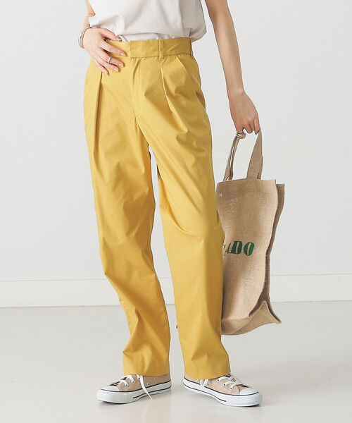 BEAMS LIGHTS（ビームスライツ）の「BEAMS LIGHTS / パルパー テーパード パンツ（その他パンツ・レディース・ブラック/サックスブルー/イエロー系その他5・38/36）」の3枚目の写真