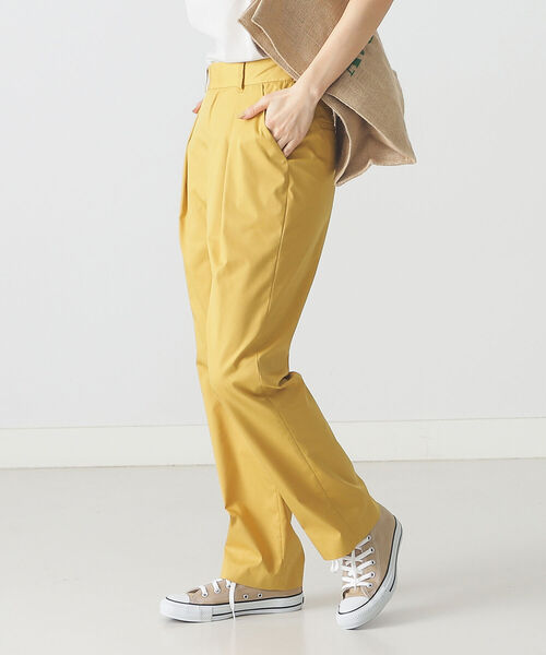 BEAMS LIGHTS（ビームスライツ）の「BEAMS LIGHTS / パルパー テーパード パンツ（その他パンツ・レディース・ブラック/サックスブルー/イエロー系その他5・38/36）」の4枚目の写真