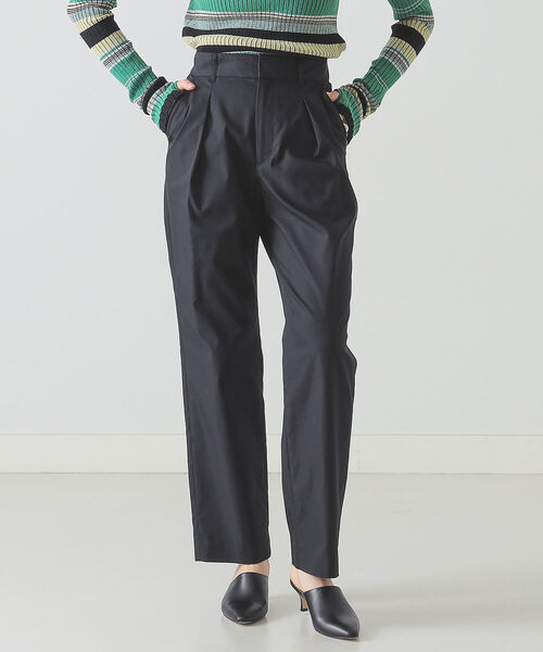 BEAMS LIGHTS（ビームスライツ）の「BEAMS LIGHTS / パルパー テーパード パンツ（その他パンツ・レディース・ブラック/サックスブルー/イエロー系その他5・38/36）」の5枚目の写真