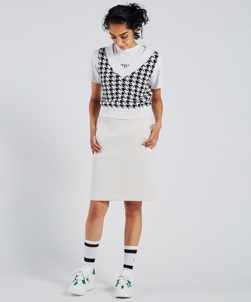 DOUBLE STANDARD CLOTHING(ダブルスタンダードクロージング)の「千鳥格子ショート丈ベスト(ベスト・レディース・その他1/その他2・FREE)」の11枚目の写真