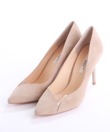 【SEVEN TWELVE THIRTY】スティレットヒールクリアモチーフパンプス