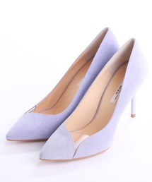 【SEVEN TWELVE THIRTY】スティレットヒールクリアモチーフパンプス
