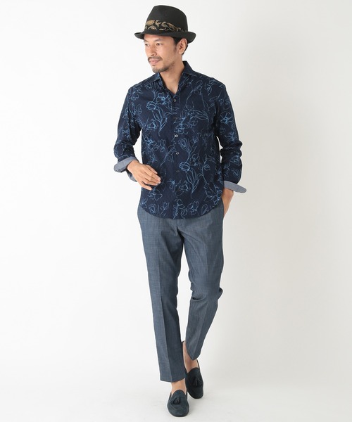 MEN'S BIGI(メンズビギ)の「ペーパーブレードハット(ハット・メンズ・ブラック/ベージュ・FREE)」の4枚目の写真