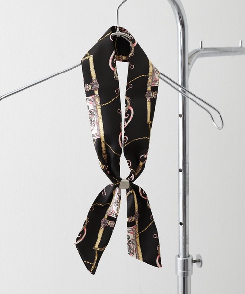 NILWAY（ニルウェイ）の「シルキーファブリック総柄スカーフ（バンダナ/スカーフ・メンズ・A/B/C/D/E/F/G/I/K/L/M/H/J/P/N/O/Q/S/T/R/U/V・FREE）」の14枚目の写真