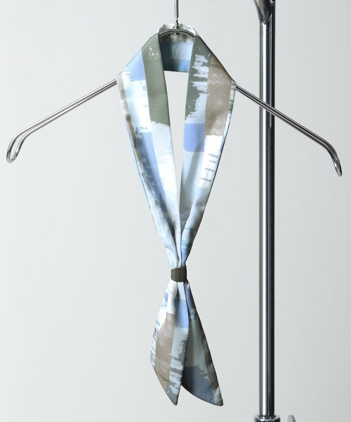 NILWAY（ニルウェイ）の「シルキーファブリック総柄スカーフ（バンダナ/スカーフ・メンズ・A/B/C/D/E/F/G/I/K/L/M/H/J/P/N/O/Q/S/T/R/U/V・FREE）」の21枚目の写真