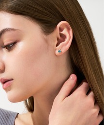 K10 ガーネット カニ ピアス Jewel closet by L&Co. Jewel closet by L&Co. 蟹 ピアス カニ かに レディース