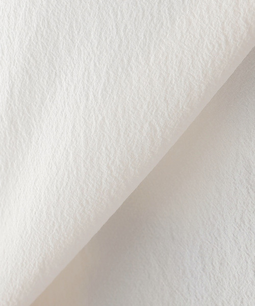 La TOTALITE（ラトータリテ）の「《追加》フリルギャザーブラウス（シャツ/ブラウス・レディース・ホワイト/ブラック/カーキ/ブラック系その他・FREE）」の15枚目の写真