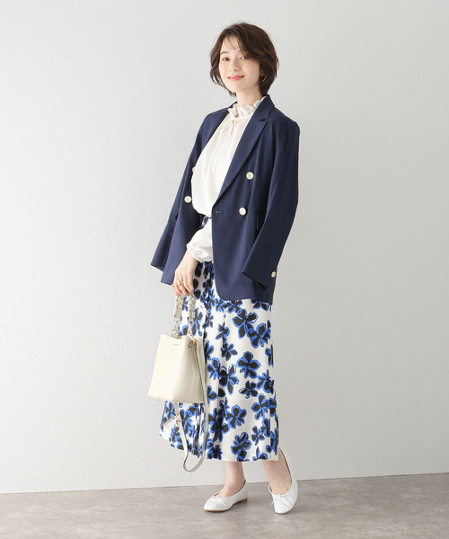 La TOTALITE（ラトータリテ）の「《追加》フリルギャザーブラウス（シャツ/ブラウス・レディース・ホワイト/ブラック/カーキ/ブラック系その他・FREE）」の7枚目の写真