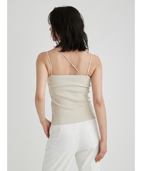 FRAY I.D（フレイアイディー）の「カップインキャミ（キャミソール・レディース・ホワイト/ブラック/モカ・FREE）」の11枚目の写真