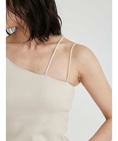 FRAY I.D（フレイアイディー）の「カップインキャミ（キャミソール・レディース・ホワイト/ブラック/モカ・FREE）」の8枚目の写真