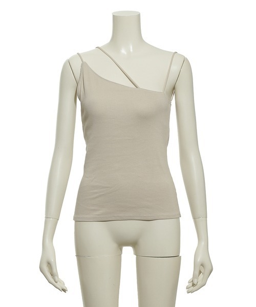 FRAY I.D（フレイアイディー）の「カップインキャミ（キャミソール・レディース・ホワイト/ブラック/モカ・FREE）」の9枚目の写真